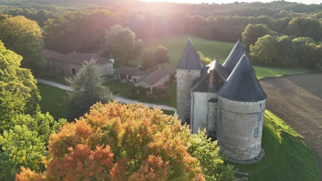 Chateau De Brie Route Richard Coeur De Lion En Limousin