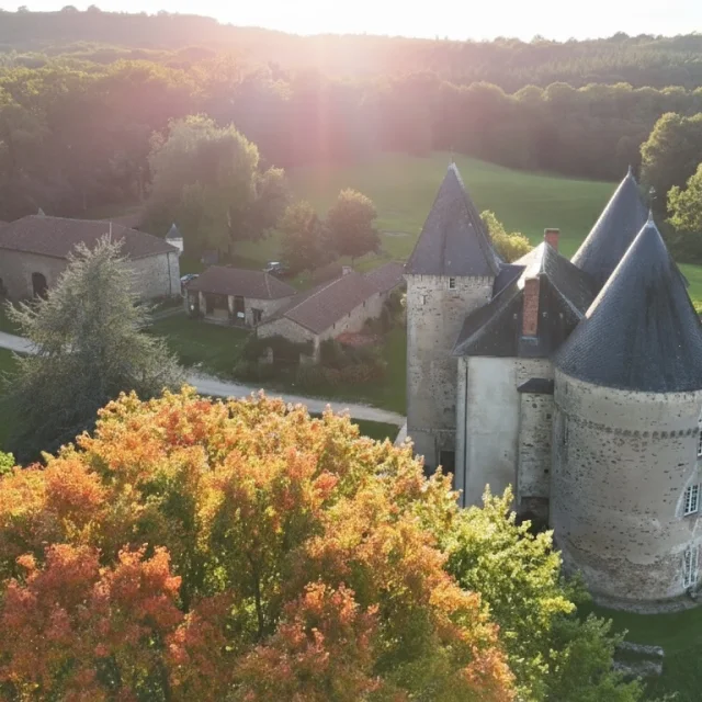 Chateau De Brie Route Richard Coeur De Lion En Limousin