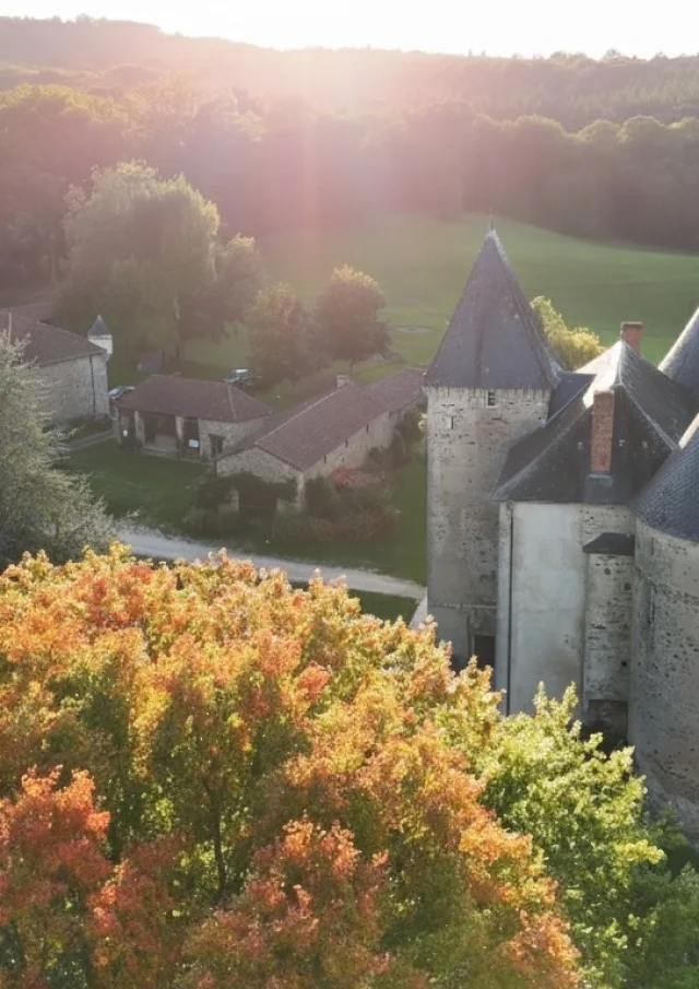 Chateau De Brie Route Richard Coeur De Lion En Limousin