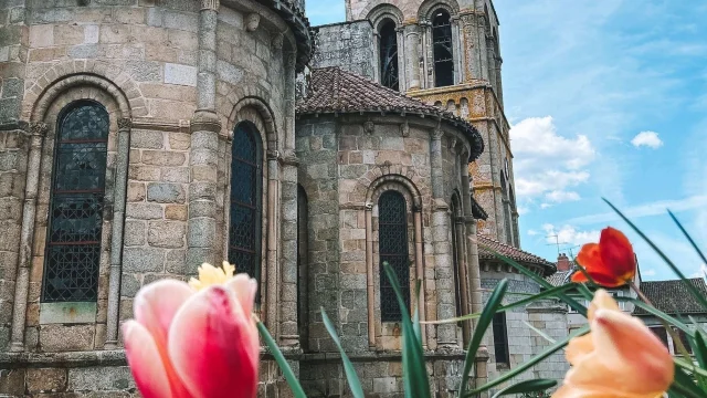 Collegiale De Saint Leonard De Noblat Unesco Medieval City Among The 100 Most Beautiful Detours In France In Limousin