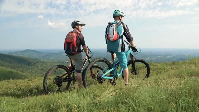 Hiking Family or Sports Mountain Biking Trail And Horse Riding On The Pnr Millevaches With Lappli Rando Millevaches