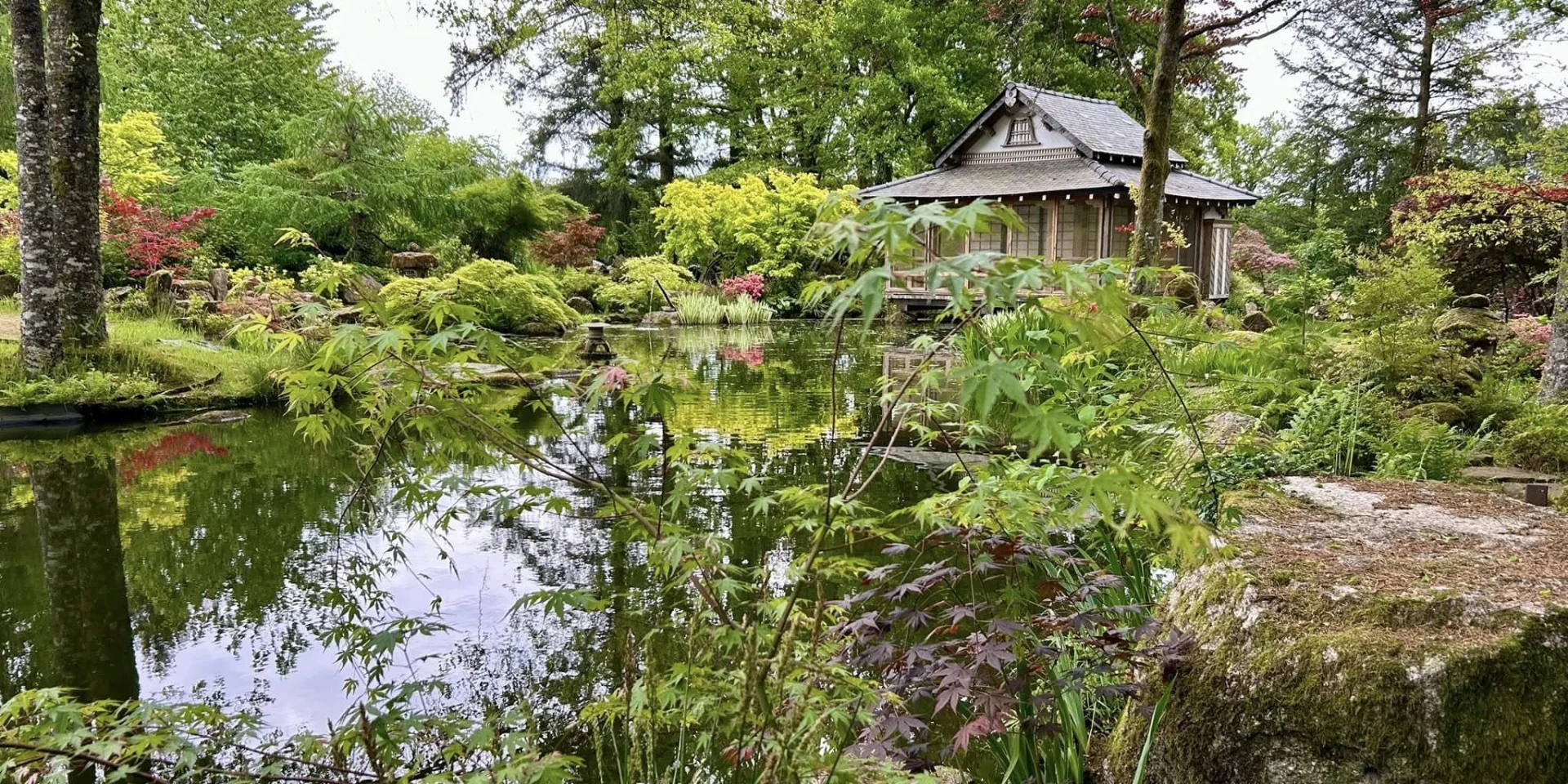 Visite guidée du jardin japonais Fukutsu-En un jardin remarquable en Haute-Vienne