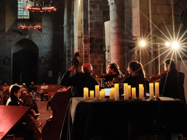 Christmas concert by the Orchestre de Chambre de la Nouvelle Europe and Romuald Grimbert-Barré in 2024 at St Léonard de Noblat