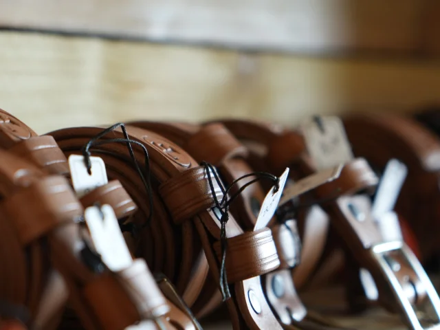 Thomas Fleuret Ceinture En Cuir Saint Leonard De Noblat