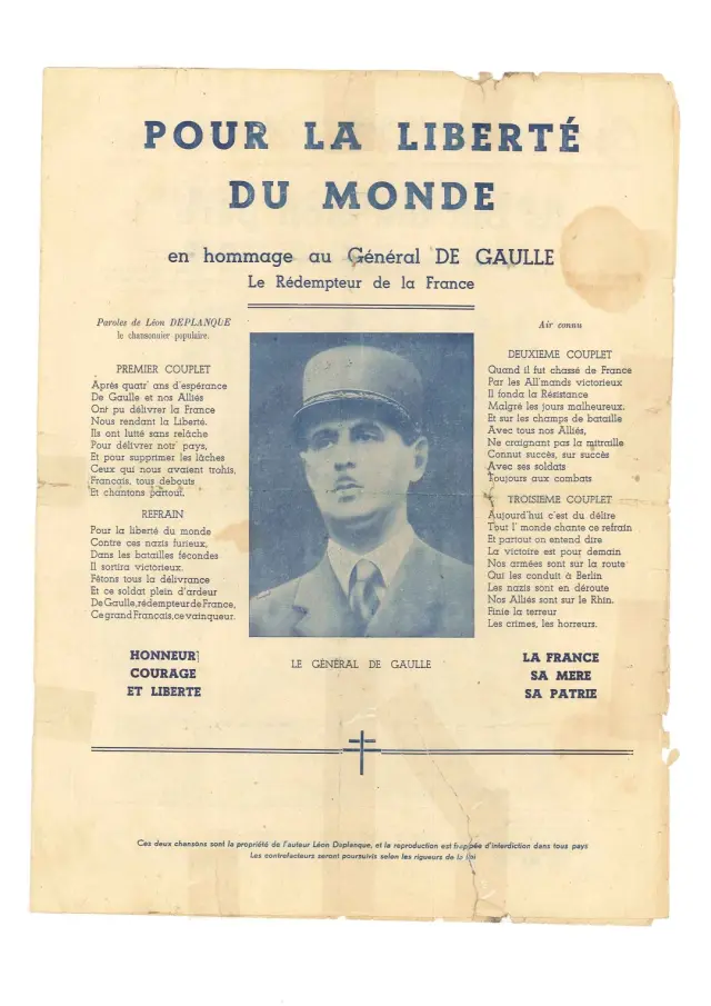 Complainte Oradour, vision d’horreur. Ils ont tué mon père. de Léon Deplanque