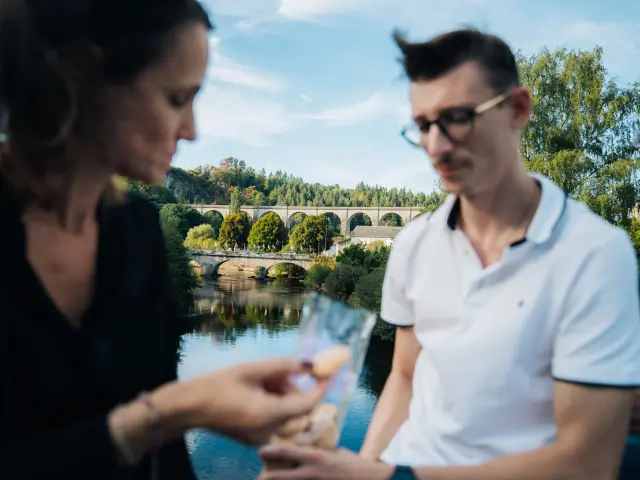 Randonnée gourmande en Limousin avec le massepain de Saint Léonard