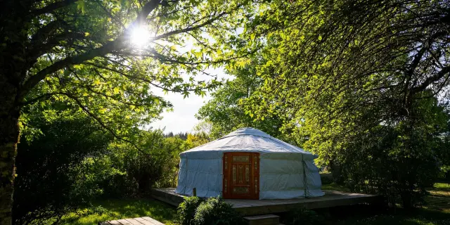 Les Anes De Vassiviere Yourte