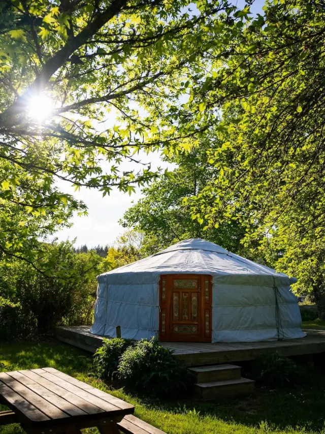 Les Anes De Vassiviere Yourte