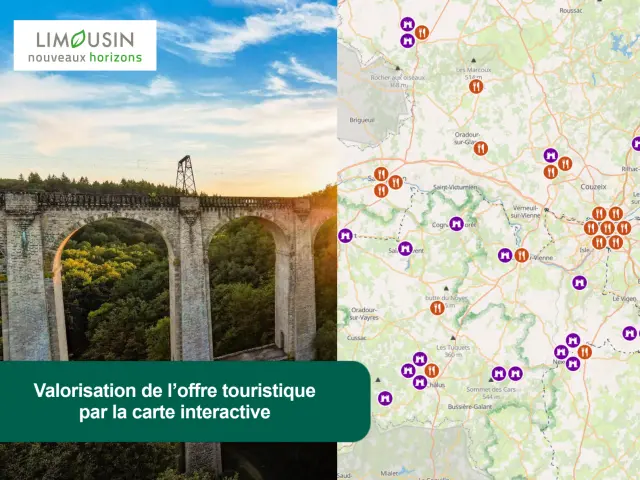 Webinaire, Carte Interactive Visitlimousin - les rendez-vous pros LIMOUSIN nouveaux horizons 2026