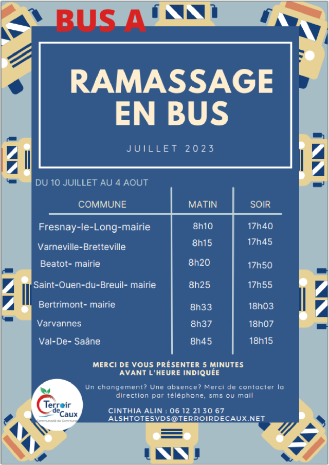 Bus A Alsh Totes Juillet 2023