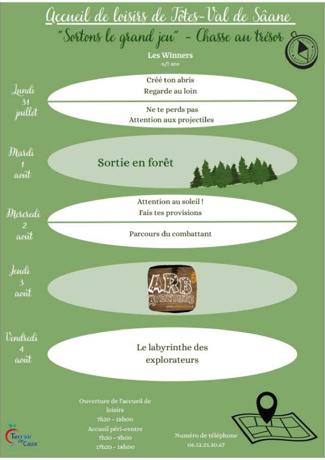 Planning S4 3 Alsh Totes Juillet 2023