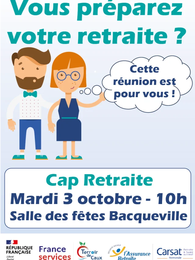 Affiche A3 Cap Retraite
