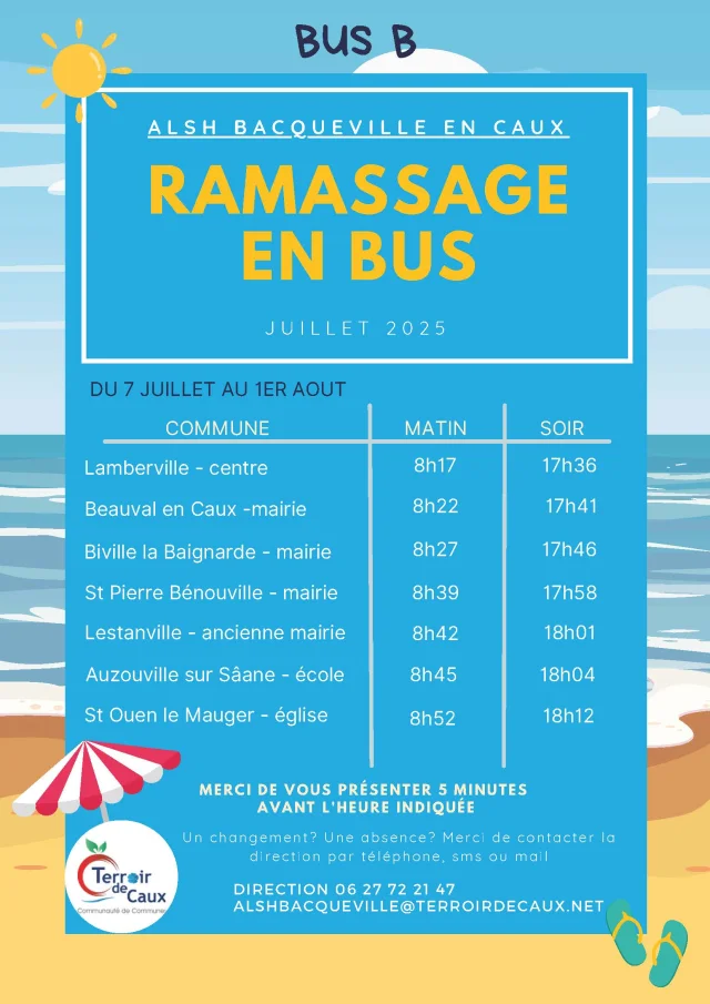 Horaires Bus Page 1