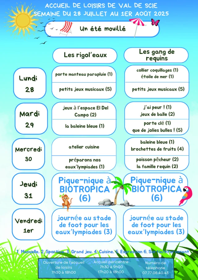 Ete 2025 Semaine 4 Page 1