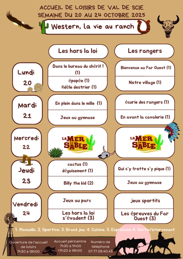 Planning Octobre 2025 Page 3