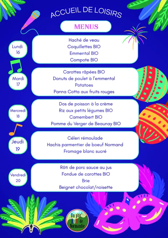 Menus Et Gouters Page 1