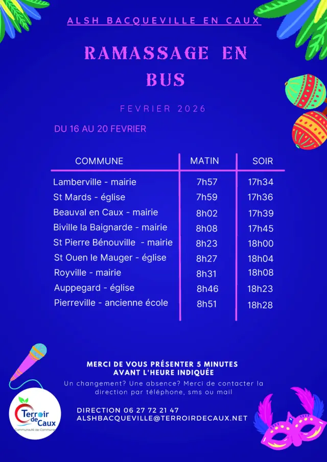 Horaires Bus