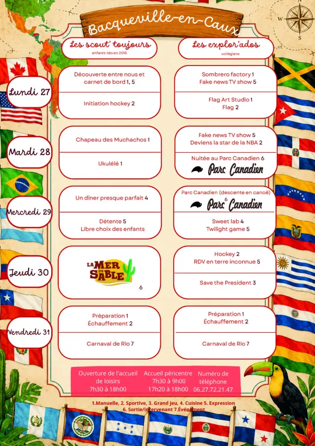 Planning Semaine 4 Page 4