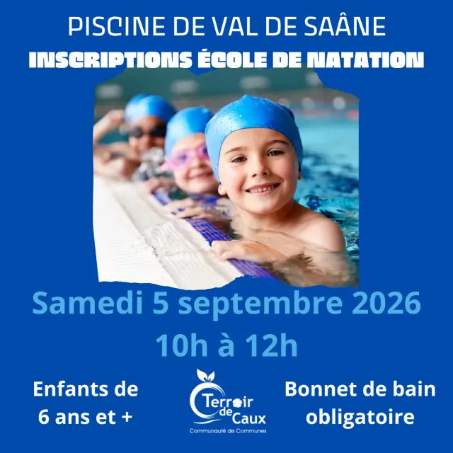 Inscriptions Ecole De Natation 2026