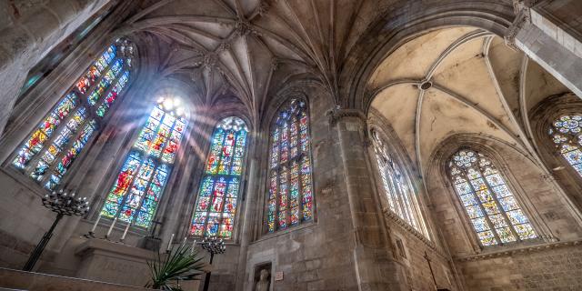 Auffay Stiftskirche Chor Gegenüberliegender Chor©pierre Leboucher