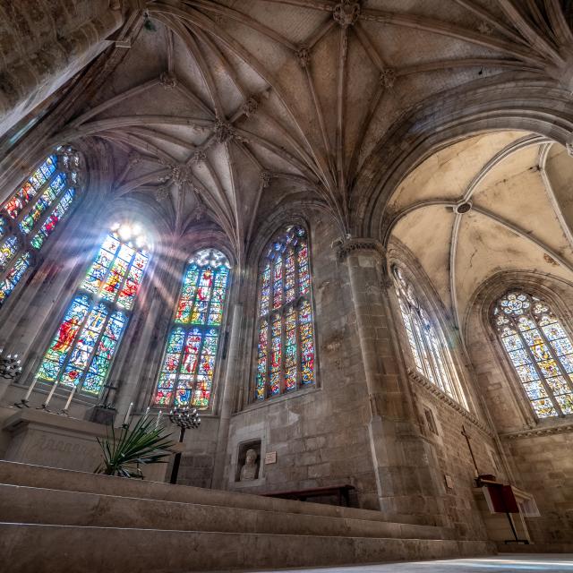Auffay Stiftskirche Chor Gegenüberliegender Chor©pierre Leboucher