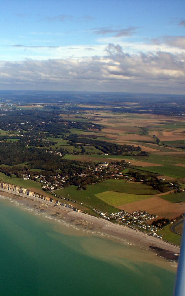 les falaises de Normandie