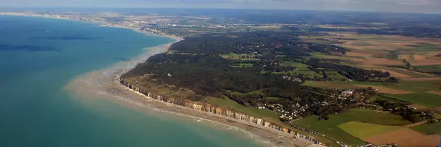 les falaises de Normandie