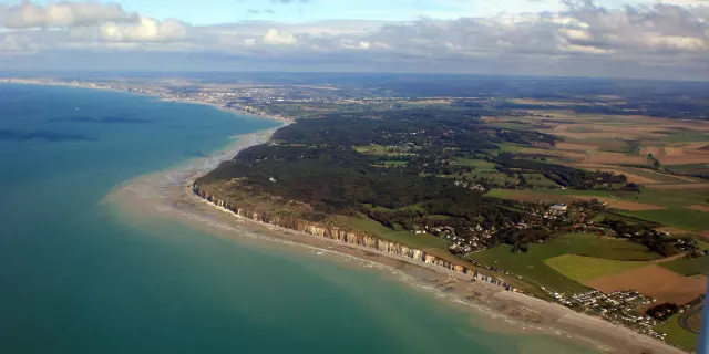 les falaises de Normandie