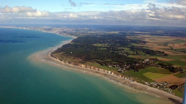 les falaises de Normandie