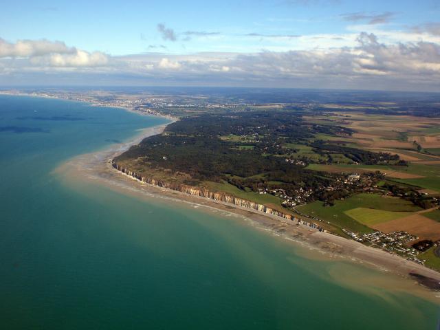 les falaises de Normandie