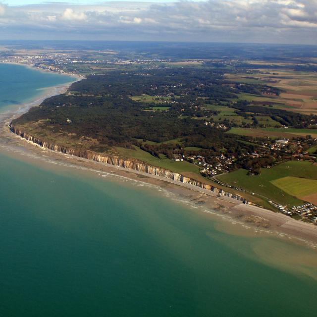 les falaises de Normandie