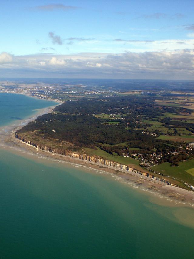 les falaises de Normandie