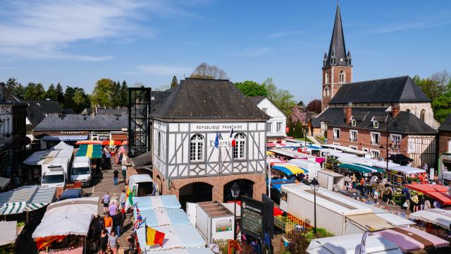 Le marché de Luneray