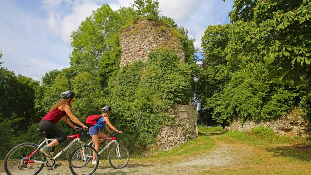 Parcours vélo à Longueville-sur-Scie