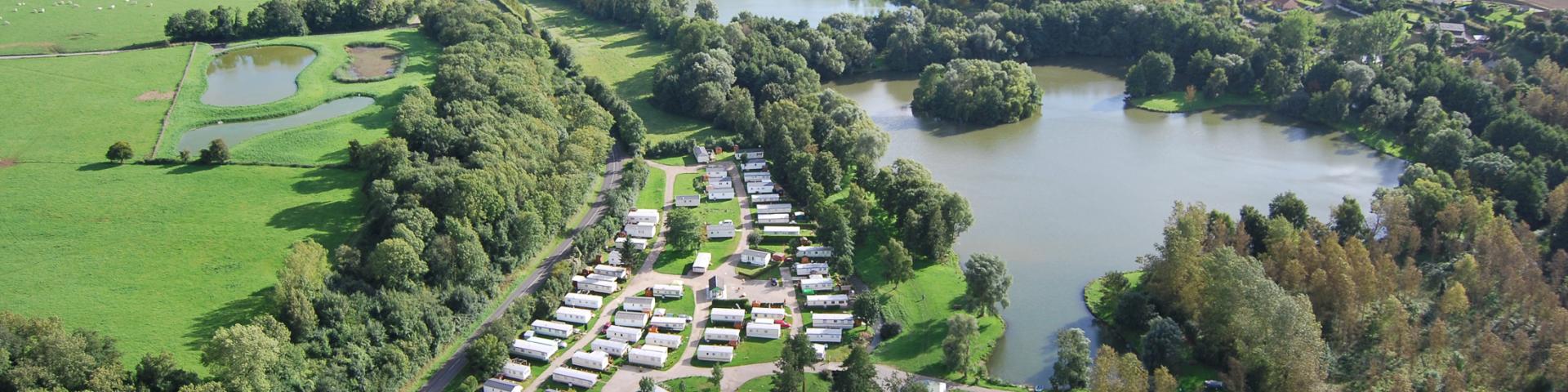 Camping De La Vallée Gueures Aerial View