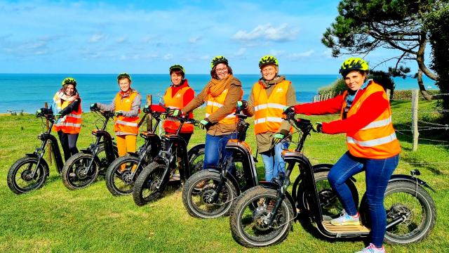 Découvrez le terroir de caux en trottinette électrique tout terrain