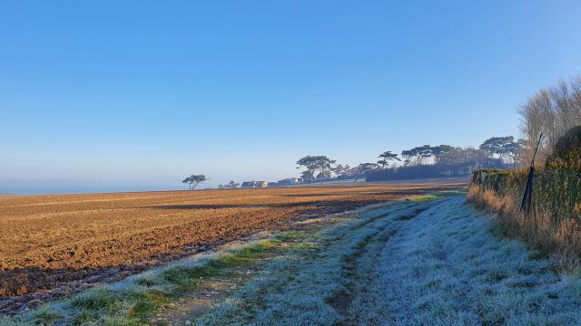 Hiver en Normandie