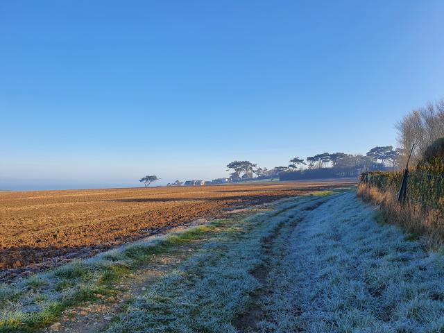 Hiver en Normandie