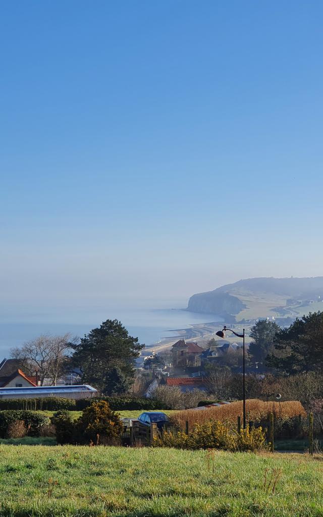 Point de vue sur les falaises