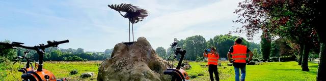 Découvrez le terroir de caux en trottinette électrique tout terrain