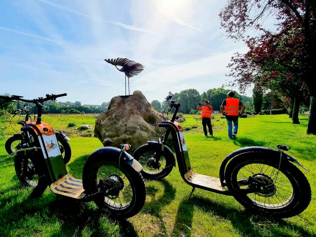 Découvrez le terroir de caux en trottinette électrique tout terrain
