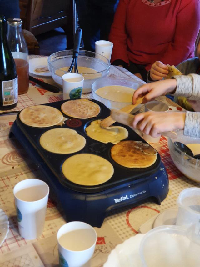 Atelier crepes à la ferme, Saint-Vaast-du-Val