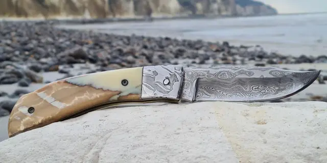 Magnifique couteau réalisé par Nicolas Lecomte