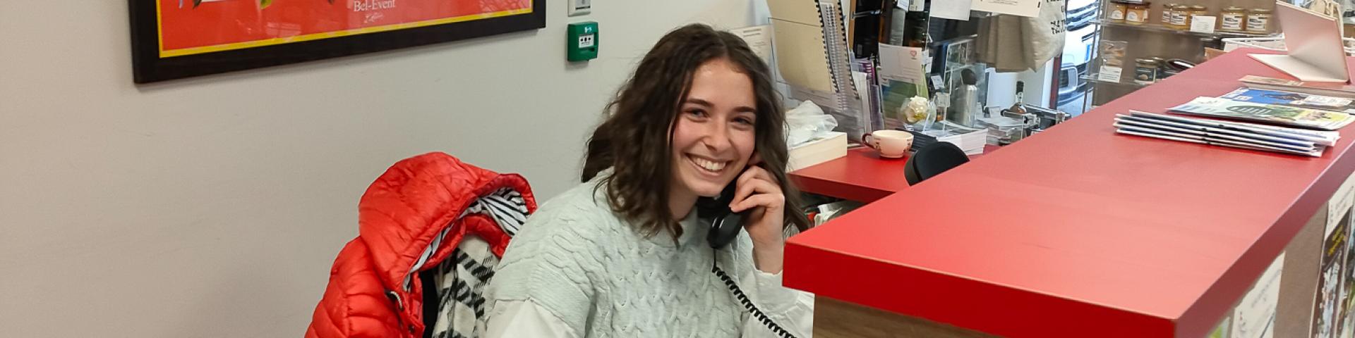 Telephone reception OT Auffay