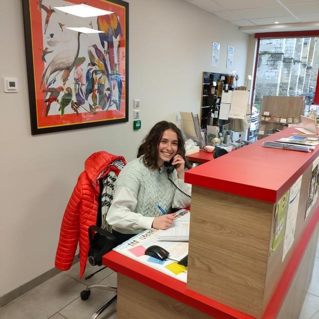 Telephone reception OT Auffay