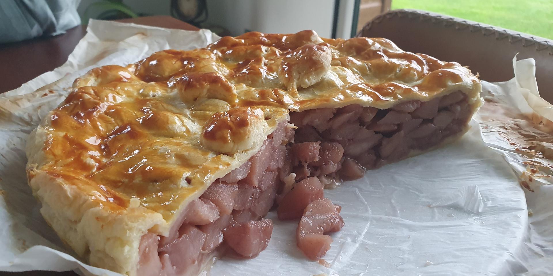 Pear pie of fisée