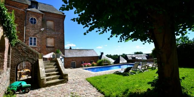 Gîte avec piscine - L'ancien Relais De Poste - Bacqueville