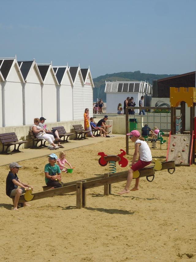 les jeux au bord de la plage