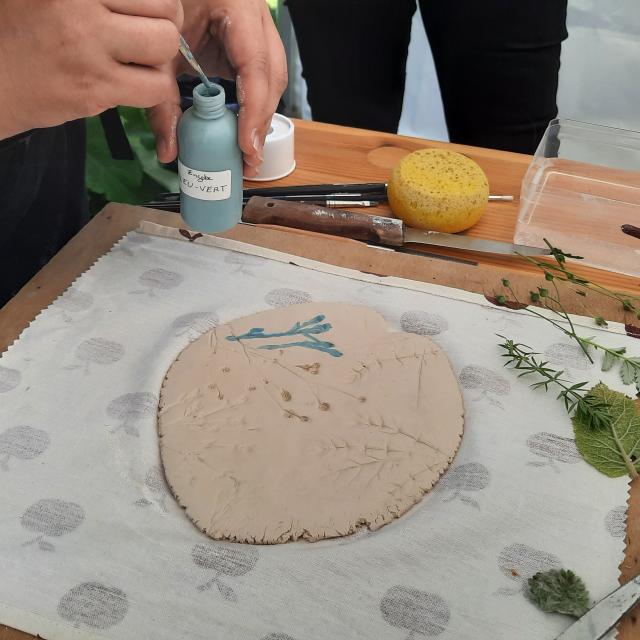Atelier porcelaine - peinture