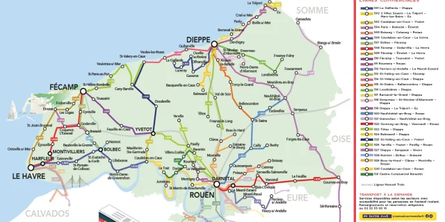Plan Bus Seine Maritime 2023